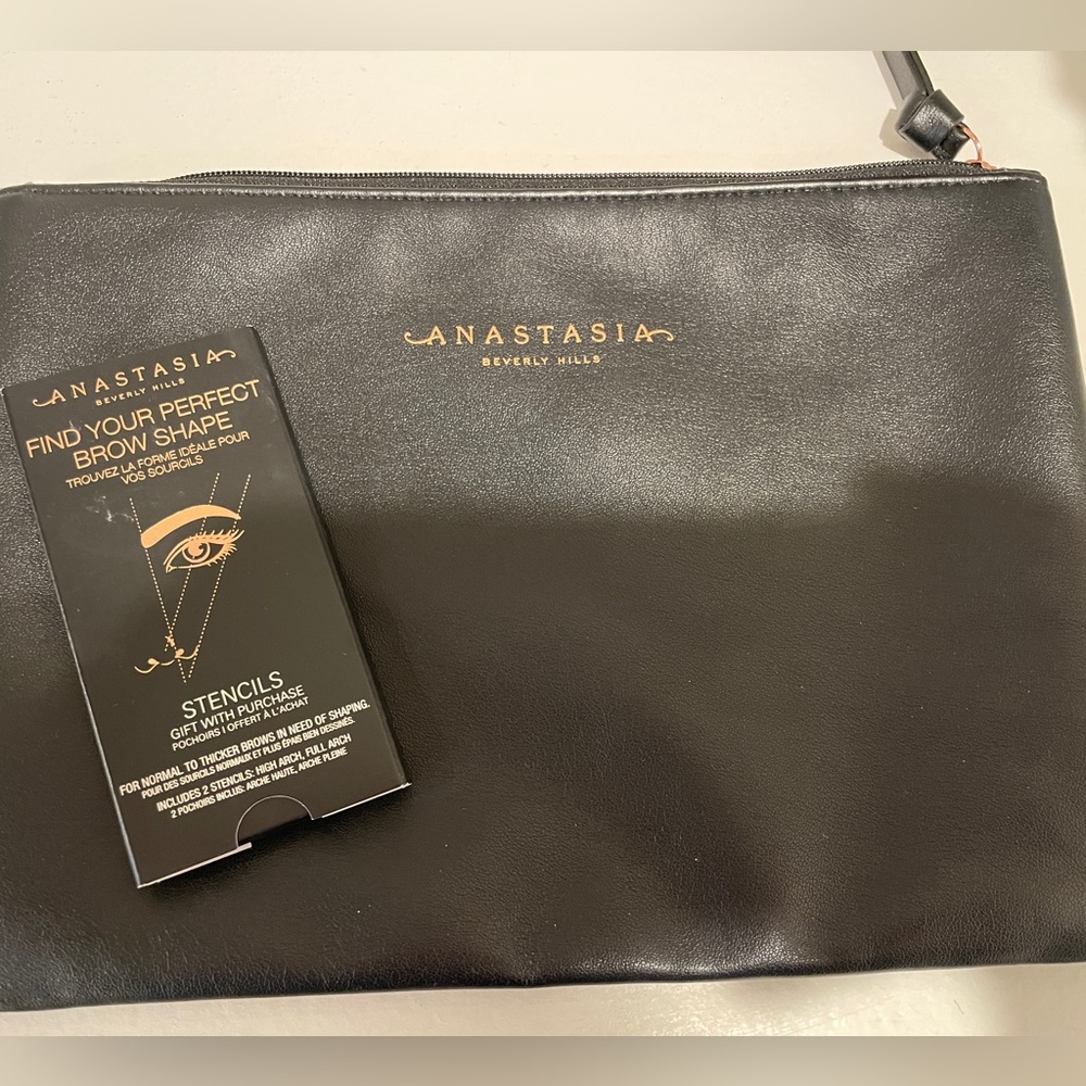 Anastasia Eyebrow Stencils and bag